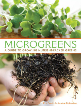 Eric Franks - Microgreens: a guide to growing nutrient-packed greens