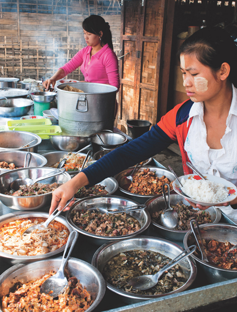 One of many roadside restaurants in Kachin State between Myitkyina and Bhamo - photo 6