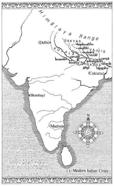 india at the time of the buddha List of Illustrations Map of India at the - photo 2