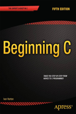 Ivor Horton - Beginning C