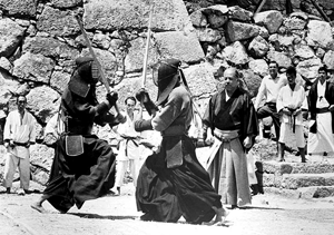 As these on-set shots show the films ninjas were martial art extras They were - photo 2