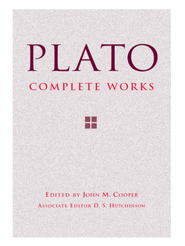 Plato - Plato Complete Works