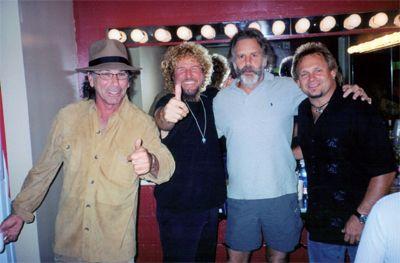 F rom left to right Mickey Hart me Bob Weir and Mike Anthony S - photo 5