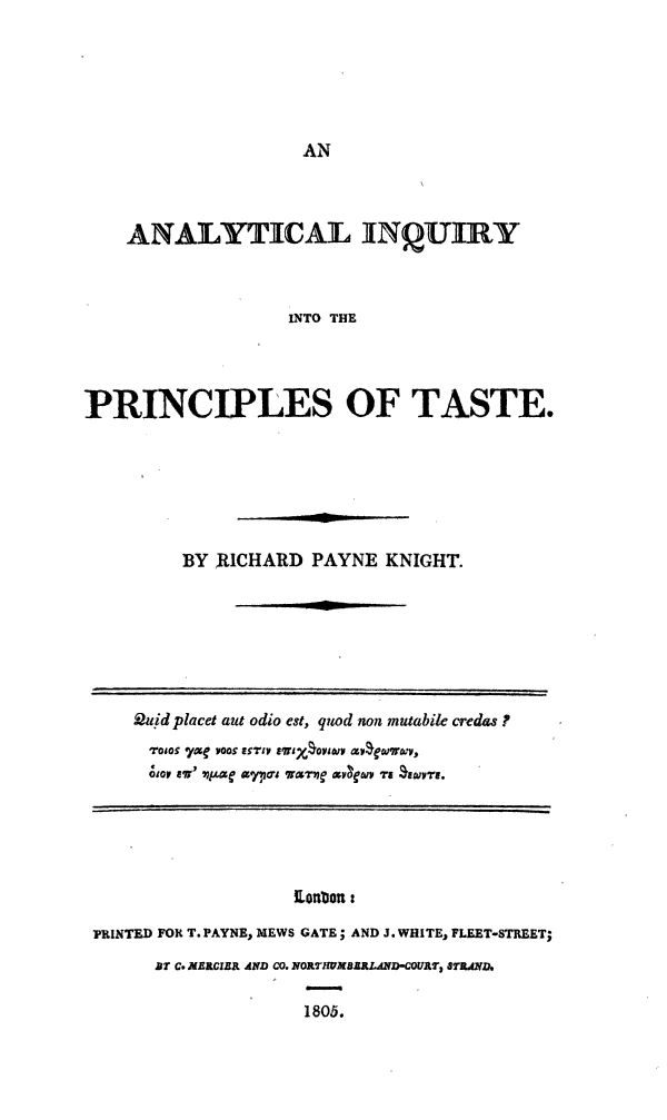 An analytical inquiry into the principles of taste - photo 8