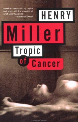 Henry Miller - Tropic of Cancer