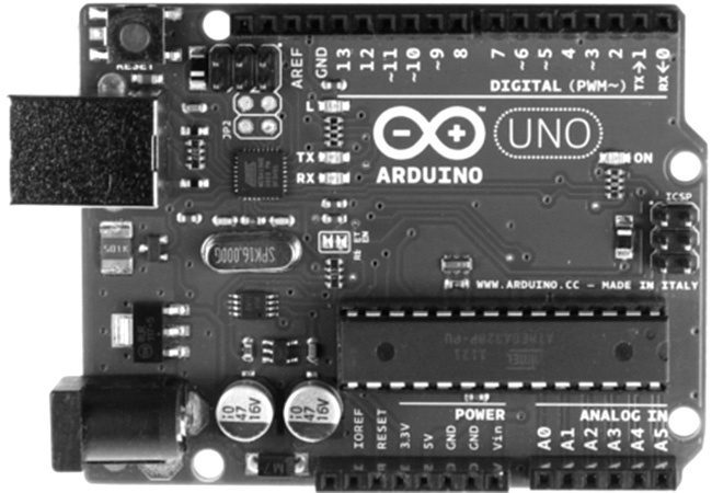 Figure 1-1 The Arduino board To get a sense of the variety of Arduino - photo 1