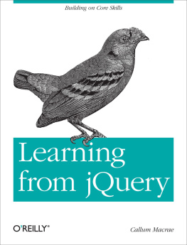 Callum Macrae - Learning from jQuery