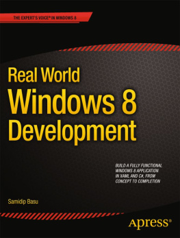 Samidip Basu - Real World Windows 8 Development