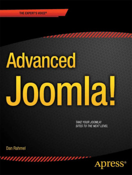 Dan Rahmel Advanced Joomla!