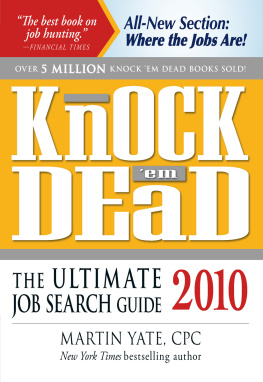 Martin Yate - Knockem Dead 2010: The Ultimate Job Search Guide