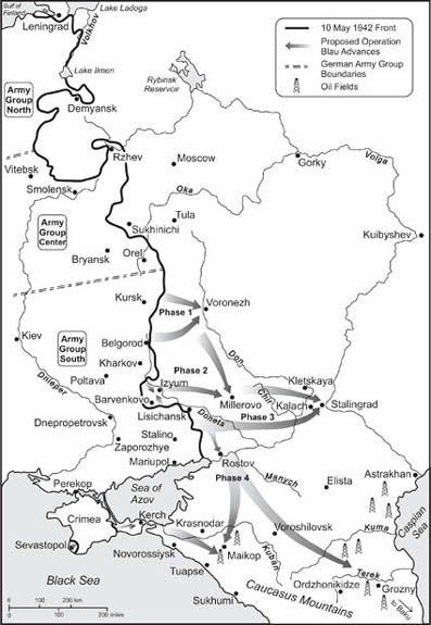 Operation Blau Stalingrad September 1942February 1943 Kursk and Ukraine - photo 5