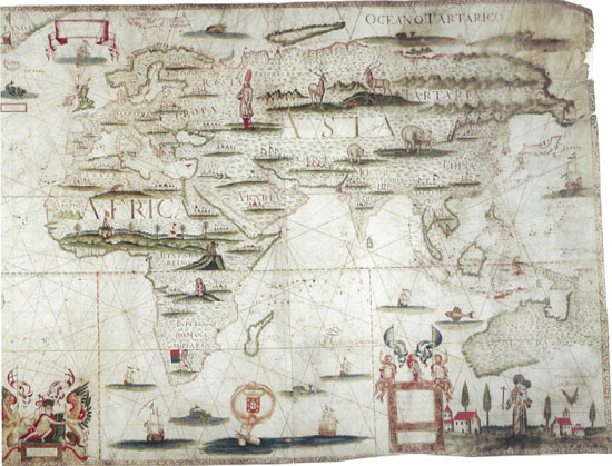 Above Fig 4 World map Jose da Costa Miranda 1706 The Mitchell Library - photo 7