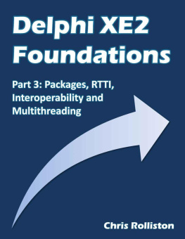 Chris Rolliston Delphi XE2 Foundations - Part 3