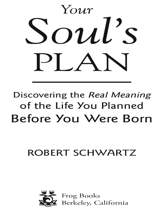 Praise for Your Souls Plan Robert Schwartz has finally given us what we have - photo 1