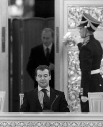 10 The tandem Dmitry Medvedev president 2008N12 insisted he was not a - photo 12