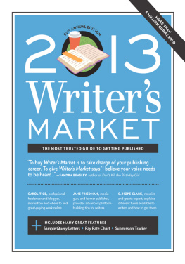 Robert Lee Brewer - 2013 Writers Market