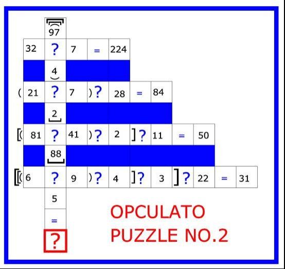 Opculato Mathematical Puzzle Book The arithmetic operator calculation puzzle game - photo 6