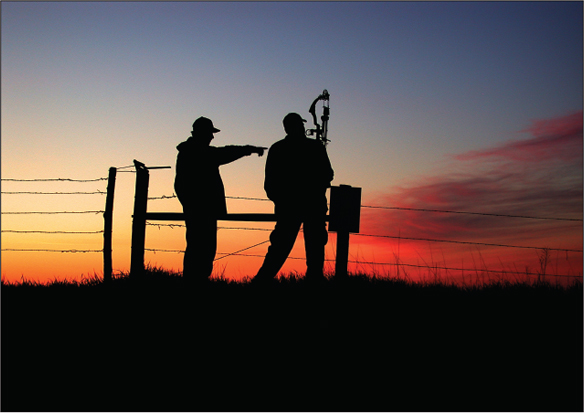 Author on an early morning South Dakota turkey hunt My knobby knees rattled as - photo 3