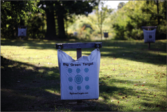 Cause for Intrigue 100-yard backyard range You see archery is an odd - photo 5