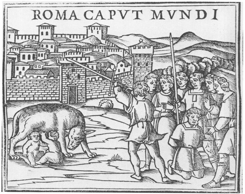 Rome Capital of the World a fifteenth-century woodcut proclaims the - photo 4