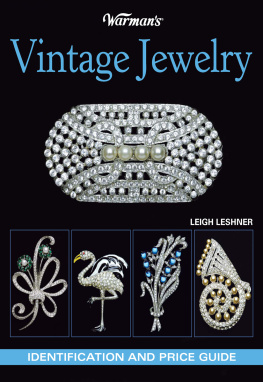 Leigh Lesher Warmans vintage jewelry: identification and price guide