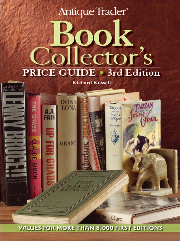 Antique Trader Book Collectors PRICE GUIDE 3rd Edition Richard Russell - photo 1