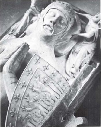 The effigy of John Eltham Earl of Cornwall in Westminster Abbey circa 1334 - photo 2