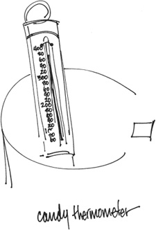 A more traditional way is to use a candy thermometer Check its accuracy by - photo 2