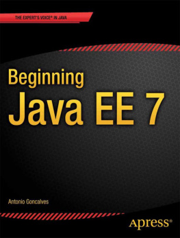 Antonio Goncalves Beginning Java EE 7