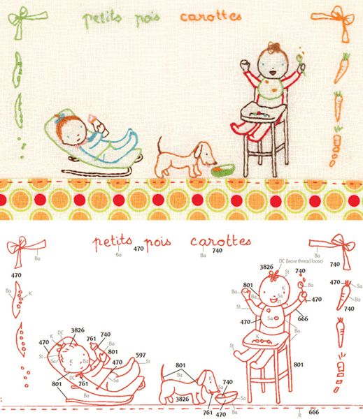 Embroidery pour le Bebe 100 French Designs for Babies and the Nursery - photo 21