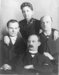 The Younger brothers Bob Jim and Cole with their sister Henrietta - photo 2