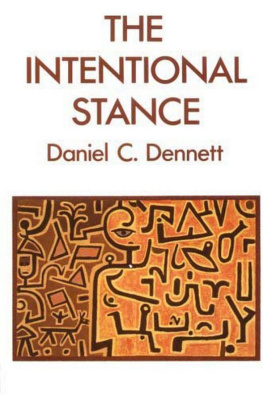 Daniel C. Dennett The Intentional Stance (Bradford Books)