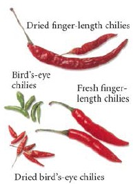 Chilies come in many shapes and sizes Fresh finger-length chilies are - photo 2