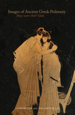 Andrew Lear Images of Ancient Greek Pederasty: Boys Were Their Gods