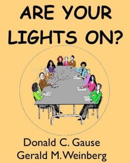Gerald M Weinberg - Are Your Lights On?
