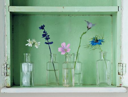 An arrangement of garden flowers in my workroom ready for sketching A - photo 5