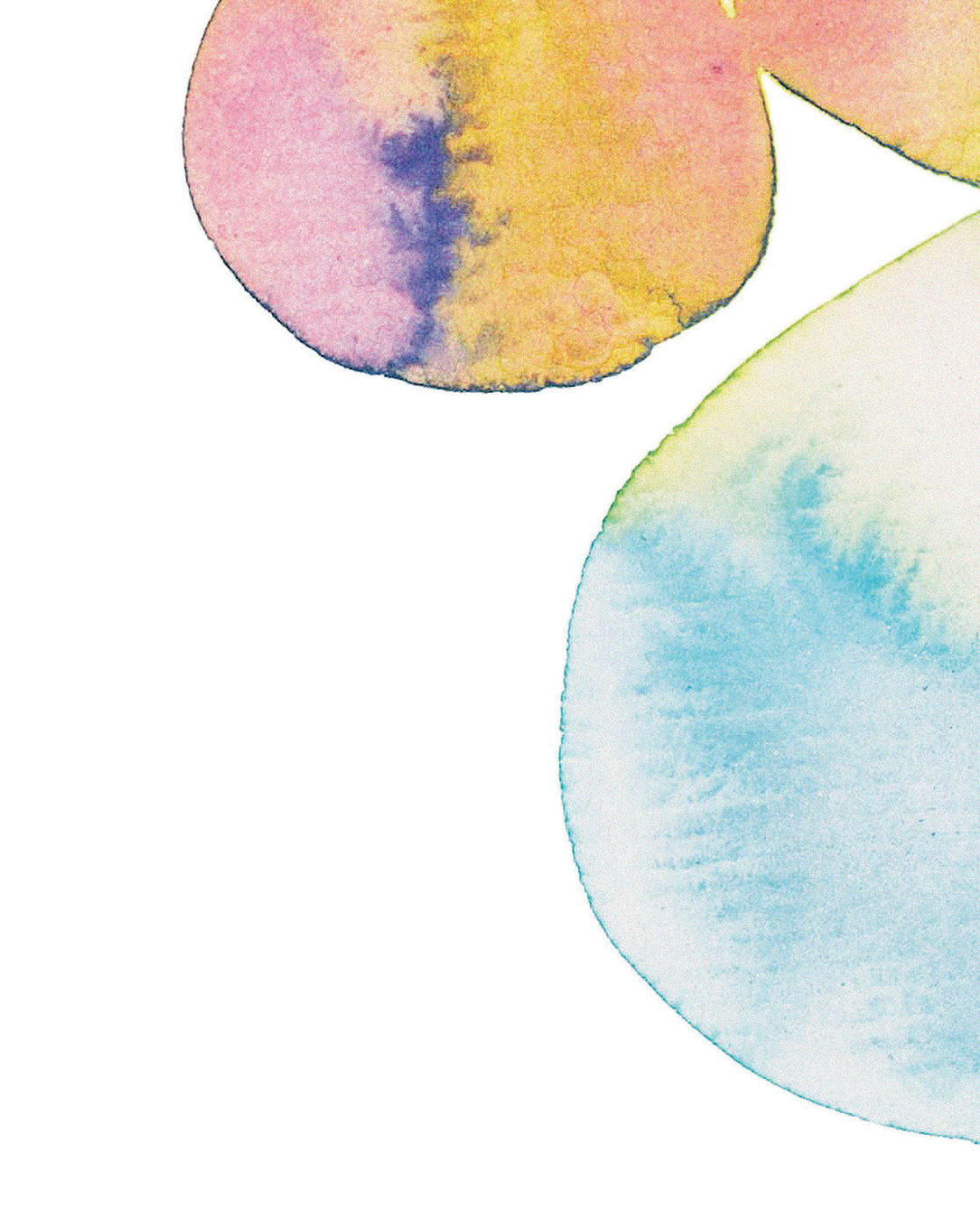 Watercolor spots by Samantha Hahn Watercolor is a felicitous and spontaneous - photo 5