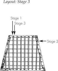 fig 4 Stage 4 13 This stage is woven from side to side working from the - photo 6