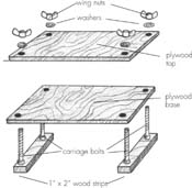 Variation The C-clamp Flower Press Plans by Lowell Tukua Heres an easy - photo 3