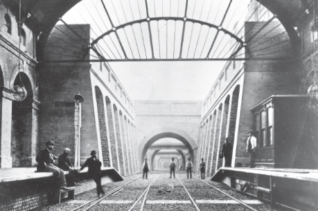 Early stations such as Notting Hill Gate which opened in 1868 were light and - photo 8