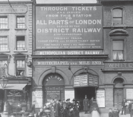 The underground railways made use of every possible space in their stations to - photo 12