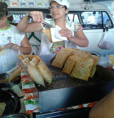 Street food is everywhere in Brazil on most street corners and never far away - photo 11