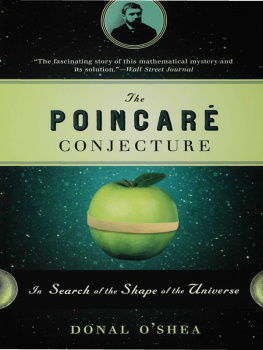 Donal OShea - The Poincaré conjecture: in search of the shape of the universe