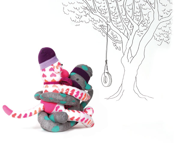 THE ELEPHANT Sock monkeys who do yoga may recognize the girl sock monkeys - photo 7