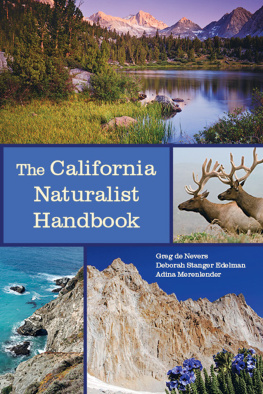 Greg de Nevers - The California Naturalist Handbook