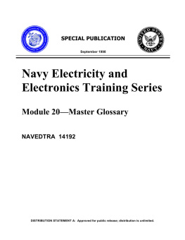 Naval Education - Master Glossary