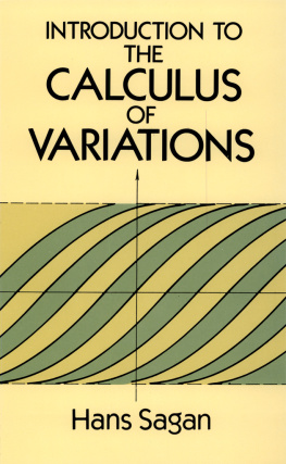 Hans Sagan - Introduction to the Calculus of Variations