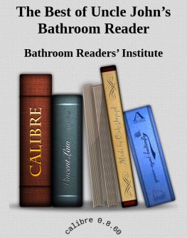 Bathroom Readers Institute - The Best of Uncle Johns Bathroom Reader