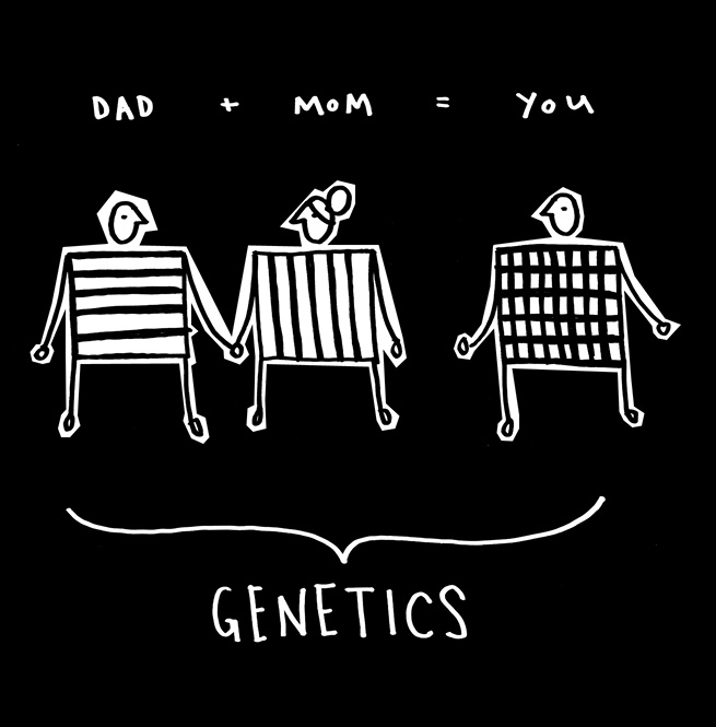 A good example is genetics You have a mother and you have a father You - photo 9