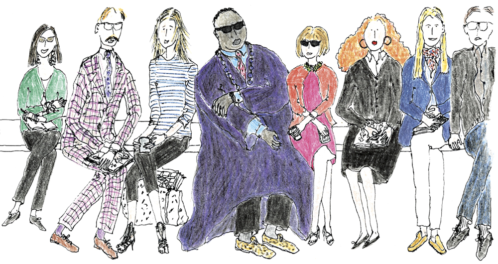 Phyllis Posnick Hamish Bowles Virginia Smith Andre Leon Talley Anna - photo 6
